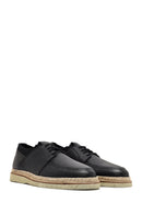 Men's Black Lace-up Leather Casual Shoes | Derimod