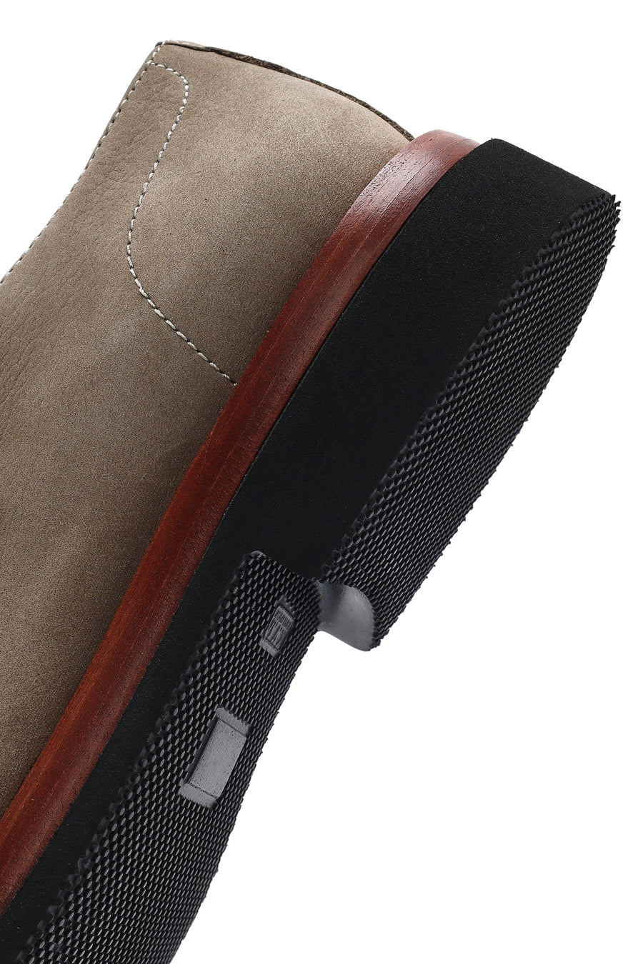 Men's Mink Lace-Up Nubuck Leather Casual Shoes