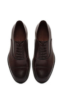 Men's Brown Laced Leather Classic Shoes | Derimod