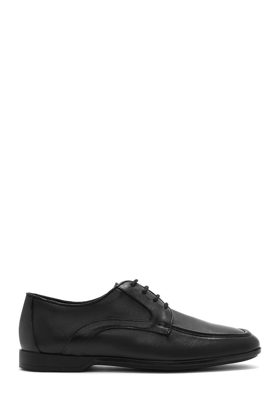 Men's Black Lace-up Leather Casual Shoes 25SFD751018 | Derimod