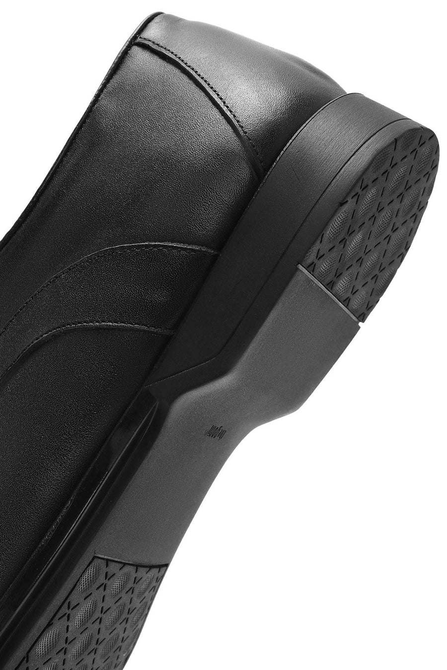 Men's Black Lace-up Leather Casual Shoes