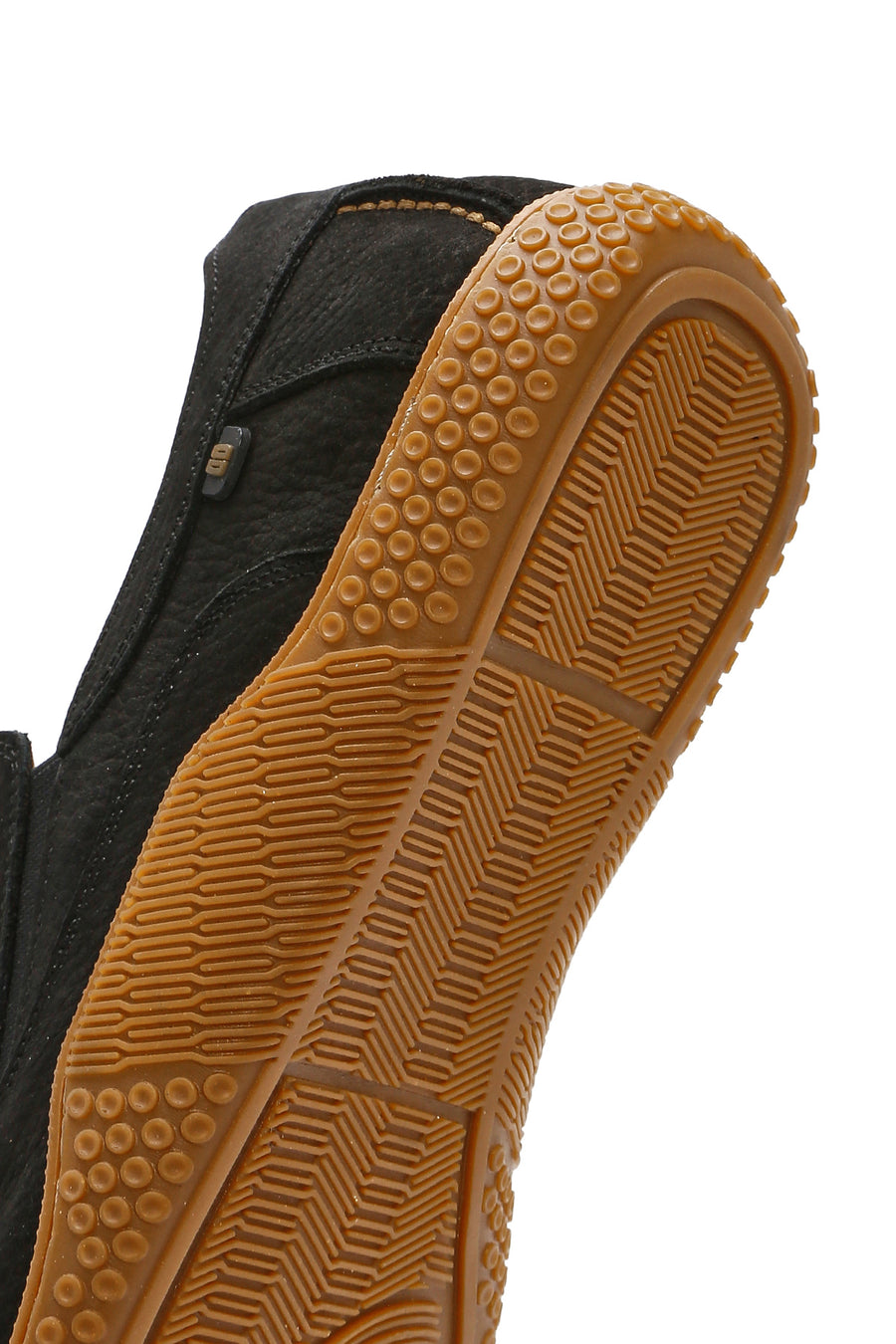 Men's Black Nubuck Leather Casual Loafer