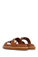 Women's Tan Accessory Slippers | Derimod