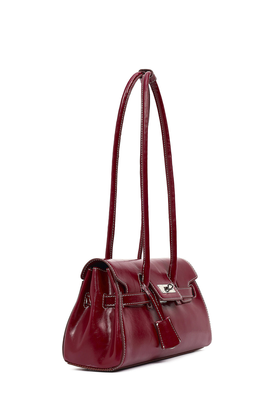 Women's Claret Red Handbag