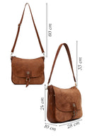 Women's Tan Long Strap Shoulder Bag | Derimod