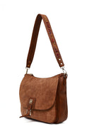 Women's Tan Long Strap Shoulder Bag | Derimod