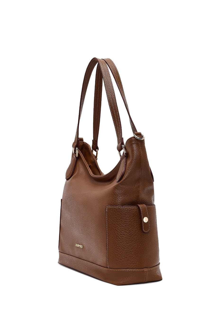 Women's Brown Long Strap Shoulder Bag