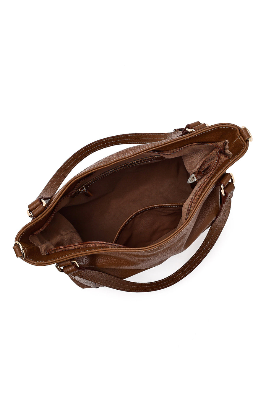 Women's Brown Long Strap Shoulder Bag