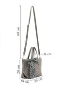 Women's Grey Long Strap Knitted Shoulder Bag | Derimod