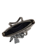 Women's Grey Long Strap Knitted Shoulder Bag | Derimod