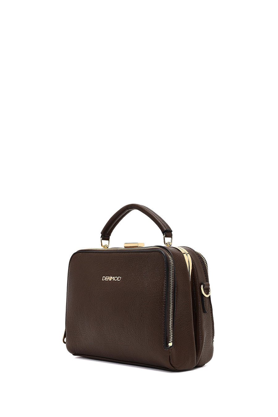 Women's Brown Long Strap Shoulder Bag