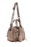 Women's Beige Long Strap Fabric Sleeve Bag with Accessory Details | Derimod