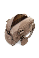 Women's Beige Long Strap Fabric Sleeve Bag with Accessory Details | Derimod