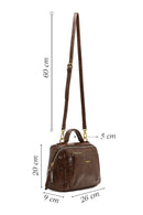 Women's Brown Long Strap Crossbody Bag | Derimod