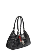 Women's Black Charm Shoulder Bag | Derimod