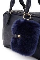 Women's Navy Blue Long Strap Accessorized Shoulder Bag | Derimod