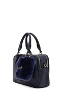 Women's Navy Blue Long Strap Accessorized Shoulder Bag | Derimod