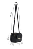 Women's Black Long Strapped Crossbody Bag | Derimod