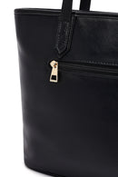 Women's Black Long Strap Accessorized Woven Shoulder Bag | Derimod