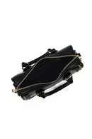 Women's Black Long Strap Knit Detailed Handbag | Derimod