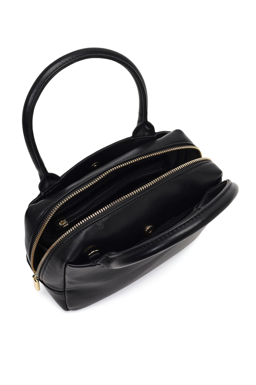 Women's Black Long Strap Shoulder Bag