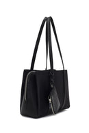 Women's Black Accessorized Classic Shoulder Bag | Derimod