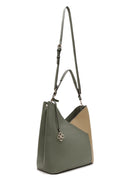 Women's Green Short and Long Strapped Shoulder Bag | Derimod