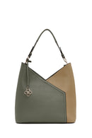 Women's Green Short and Long Strapped Shoulder Bag | Derimod