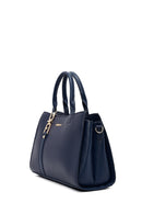 Women's Navy Blue Long Strap Classic Shoulder Bag | Derimod