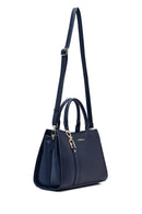Women's Navy Blue Long Strap Classic Shoulder Bag | Derimod