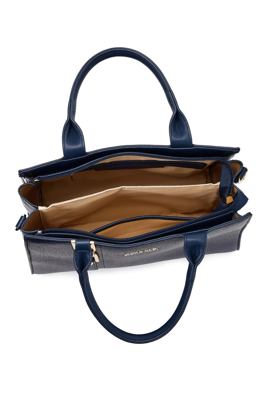 Women's Navy Blue Long Strap Classic Shoulder Bag