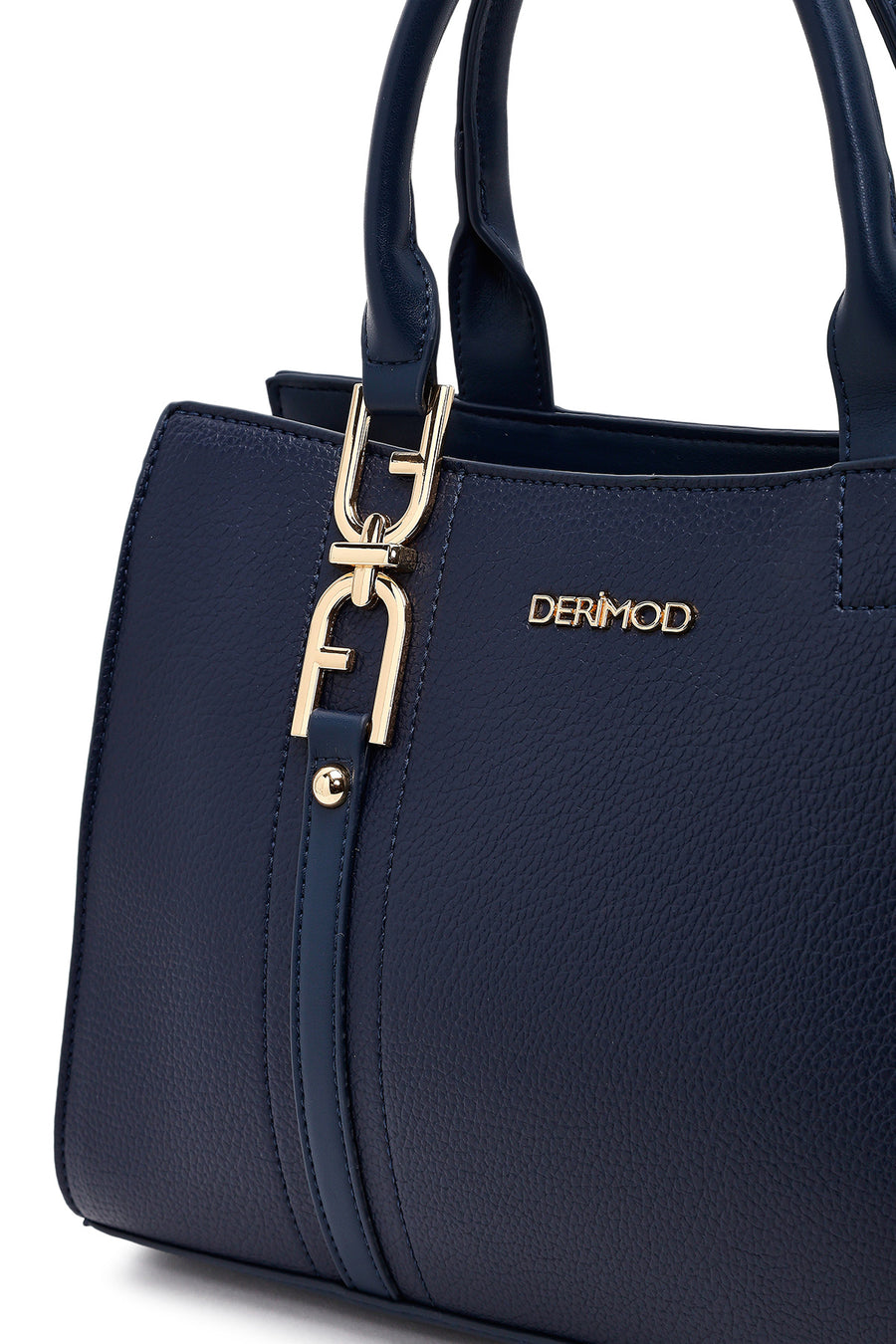 Women's Navy Blue Long Strap Classic Shoulder Bag