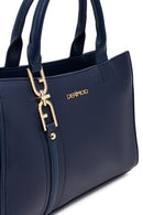 Women's Navy Blue Long Strap Classic Shoulder Bag | Derimod