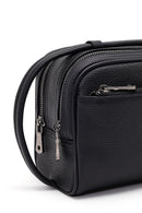Men's Black Leather Handbag | Derimod