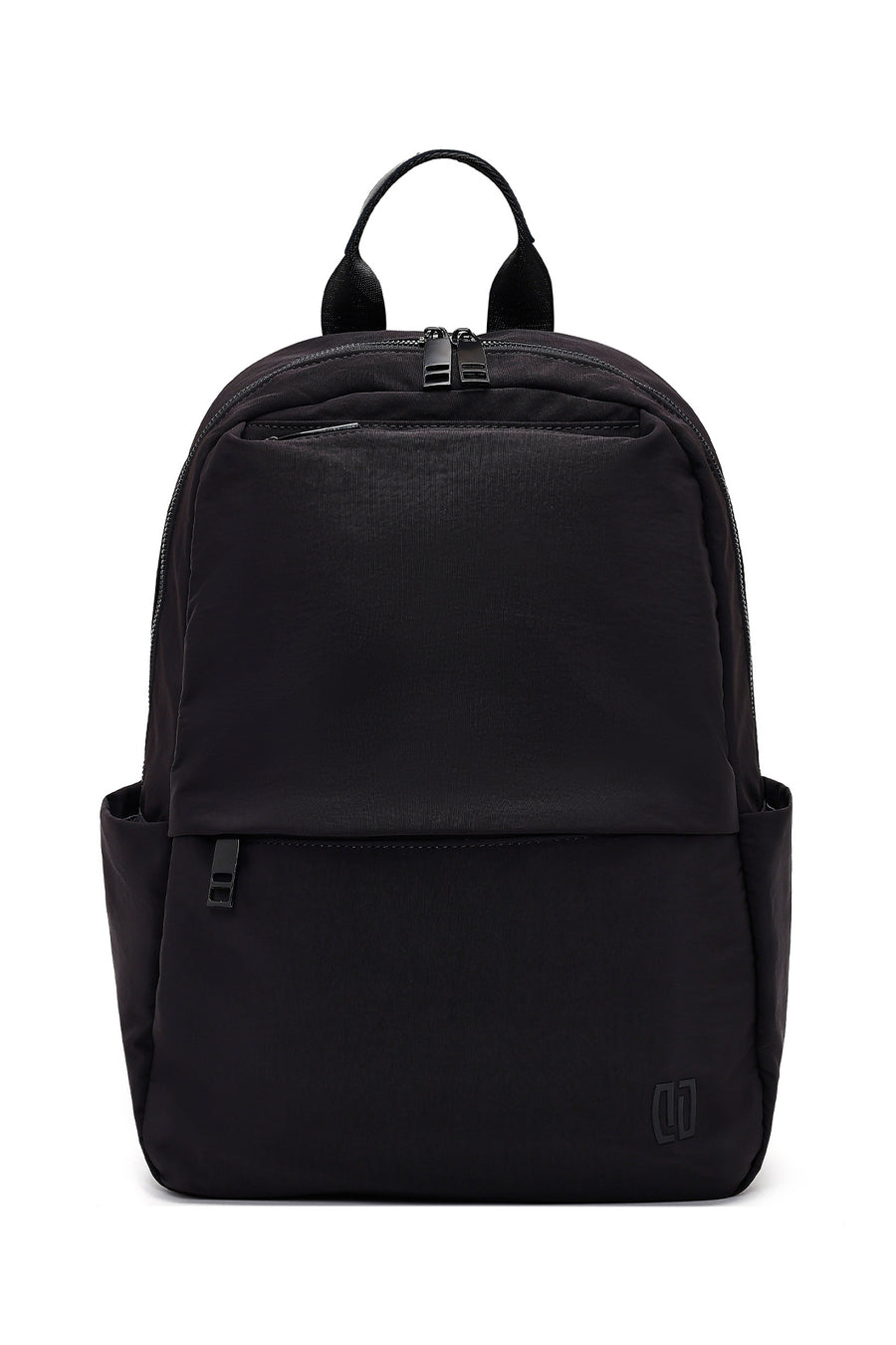 Men's Black Fabric Backpack