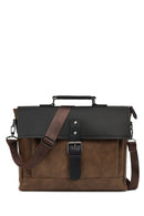 Men's Brown Long Strap Briefcase | Derimod