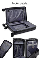 D-Pack Men's Black Cabin Size Suitcase | Derimod