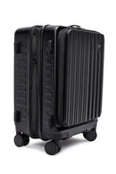 D-Pack Unisex Black Cabin Size Suitcase | Derimod