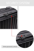 D-Pack Unisex Black Cabin Size Suitcase | Derimod
