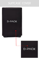 D-Pack Unisex Black Cabin Size Suitcase | Derimod