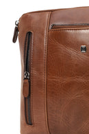 Male Brown Long-Strap Messenger Bag | Derimod