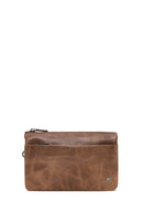 Male Brown Leather Handbag | Derimod