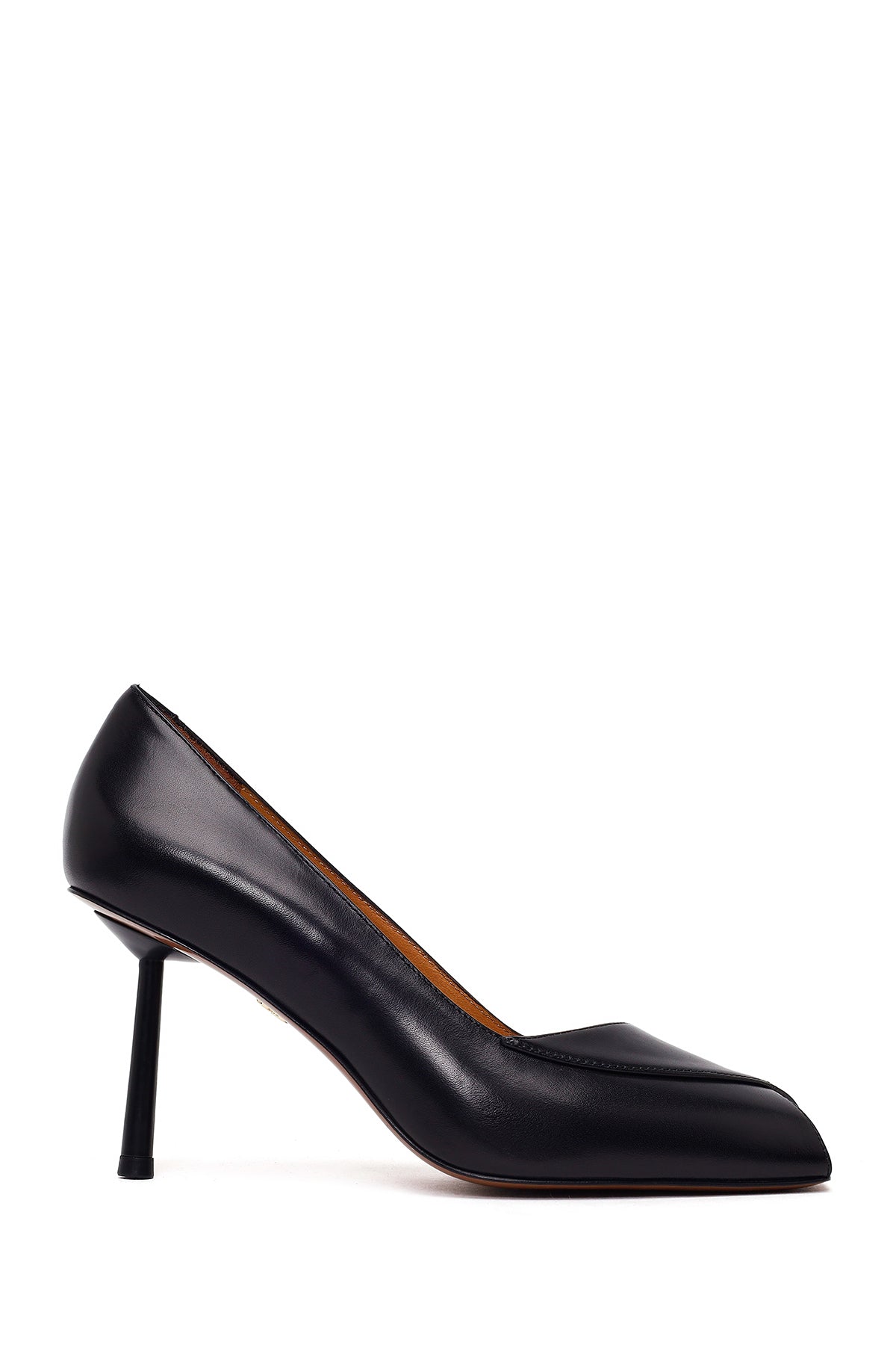Kadın Siyah İnce Topuklu Deri Stiletto 25WFD102218 | Derimod
