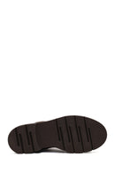 Women's Brown Suede Leather Chelsea Boot | Derimod