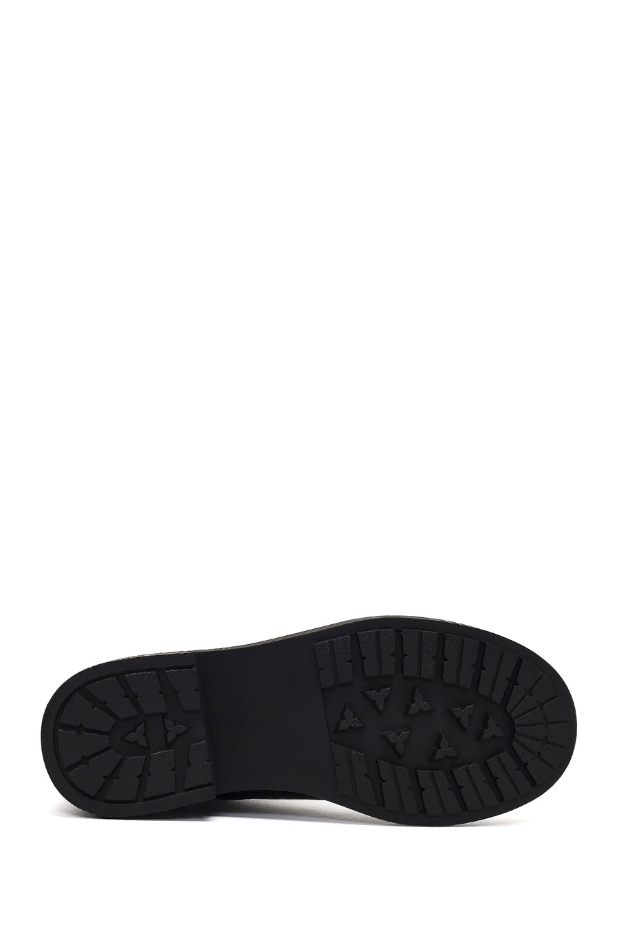 Women's Black Zippered Leather Boots