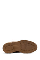 Women Mink Zippered Thick Sole Suede Leather Boot | Derimod