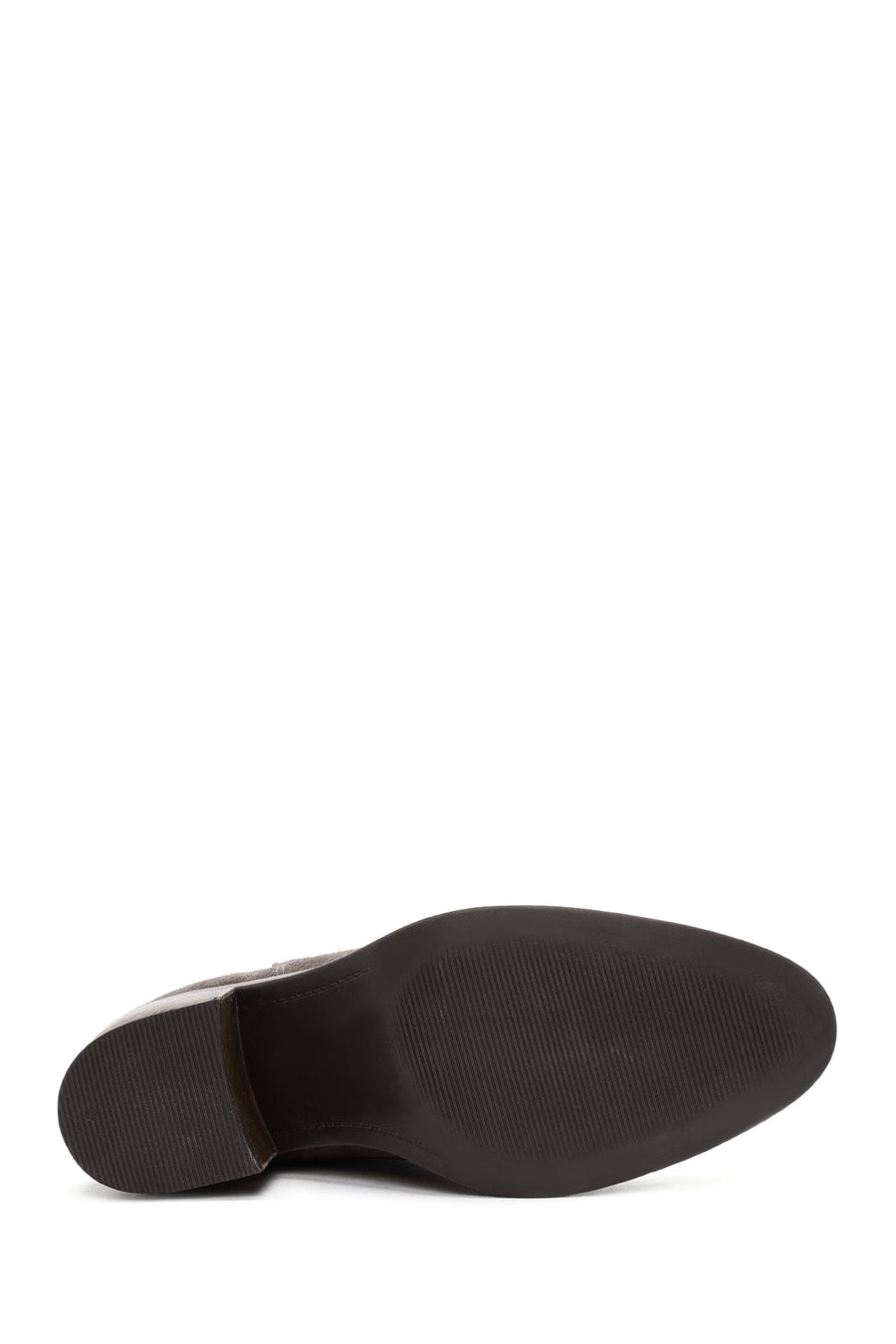 Woman Suede with Mink Heels Leather Cowboy Boots