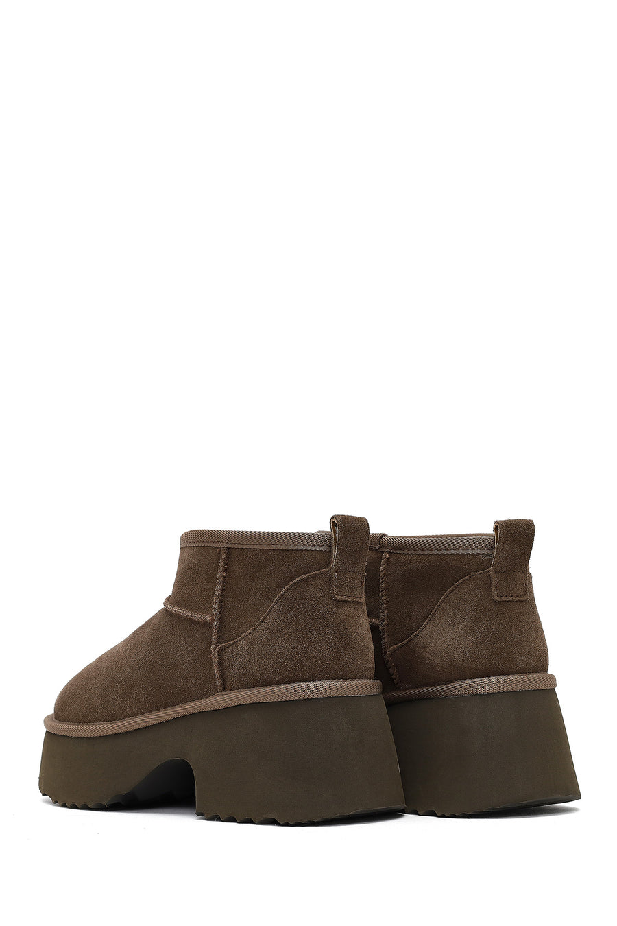 Women's Mink Thick-Soled Suede Leather Teddy Boots