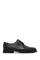 Men's Black Lace-Up Leather Classic Shoe | Derimod