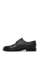 Men's Black Lace-Up Leather Classic Shoe | Derimod